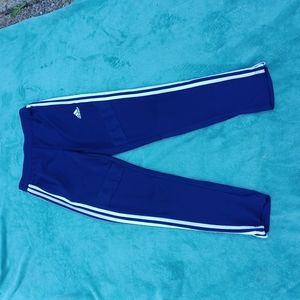 Adidas girl's sweatpants size M color blue